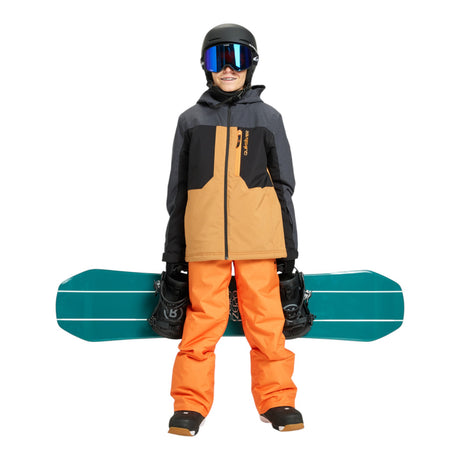 Quiksilver Boys' Dawson Ski Jacket True Black / Age 7-8-True Black / Age 9-10-True Black / Age 11-12-True Black / Age 13-14-True Black / Age 15-16 #- 53 Degrees North 