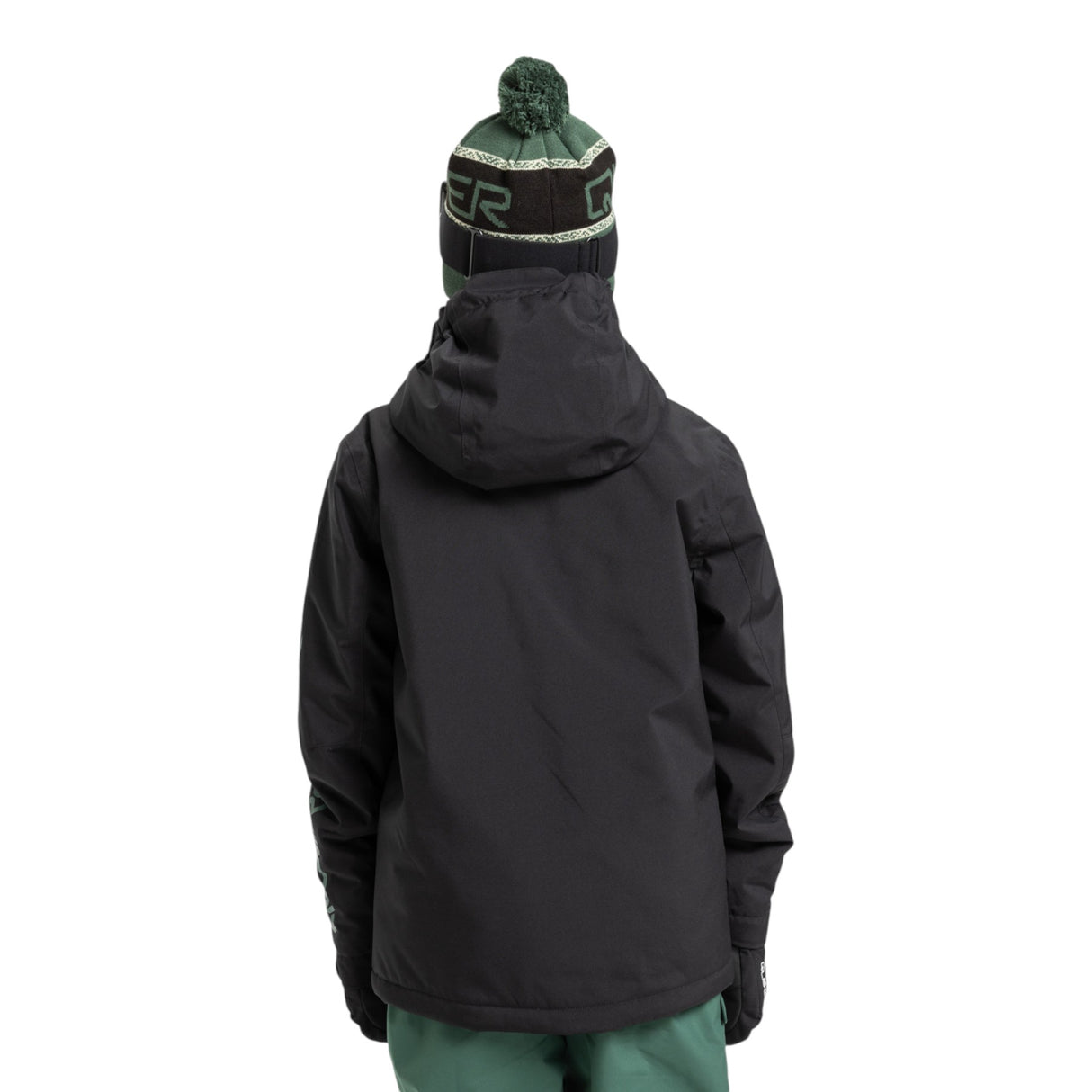 Quiksilver Boys' Mission Ski Jacket True Black / Age 7-8-True Black / Age 9-10-True Black / Age 11-12-True Black / Age 13-14-True Black / Age 15-16 #- 53 Degrees North 