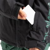 Quiksilver Boys' Mission Ski Jacket True Black / Age 7-8-True Black / Age 9-10-True Black / Age 11-12-True Black / Age 13-14-True Black / Age 15-16 #- 53 Degrees North 