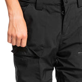 Quiksilver Boys' Utility Ski Trousers True Black / Age 7-8-True Black / Age 9-10-True Black / Age 11-12-True Black / Age 13-14-True Black / Age 15-16 #- 53 Degrees North 