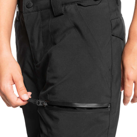 Quiksilver Boys' Utility Ski Trousers True Black / Age 7-8-True Black / Age 9-10-True Black / Age 11-12-True Black / Age 13-14-True Black / Age 15-16 #- 53 Degrees North 