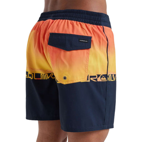 Quiksilver Men's Everyday Half Jam 16 Swim Shorts Fiery Coral Wordblock / Small-Fiery Coral Wordblock / Medium-Fiery Coral Wordblock / Large-Fiery Coral Wordblock / X-Large-Fiery Coral Wordblock / XX-Large #- 53 Degrees North 