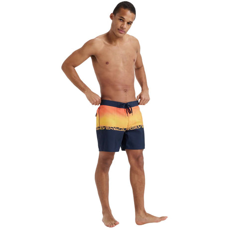 Quiksilver Men's Everyday Half Jam 16 Swim Shorts Fiery Coral Wordblock / Small-Fiery Coral Wordblock / Medium-Fiery Coral Wordblock / Large-Fiery Coral Wordblock / X-Large-Fiery Coral Wordblock / XX-Large #- 53 Degrees North 
