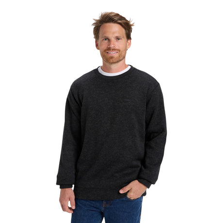 Quiksilver Men's Keller Crew Light Grey Heather / Small-Light Grey Heather / Medium-Light Grey Heather / Large-Light Grey Heather / X-Large-Light Grey Heather / XX-Large #- 53 Degrees North 