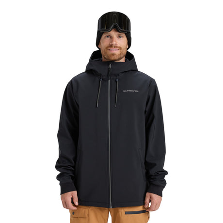 Quiksilver Men's Live For The Dream Softshell Jacket True Black / Small-True Black / Medium-True Black / Large-True Black / X-Large #- 53 Degrees North 