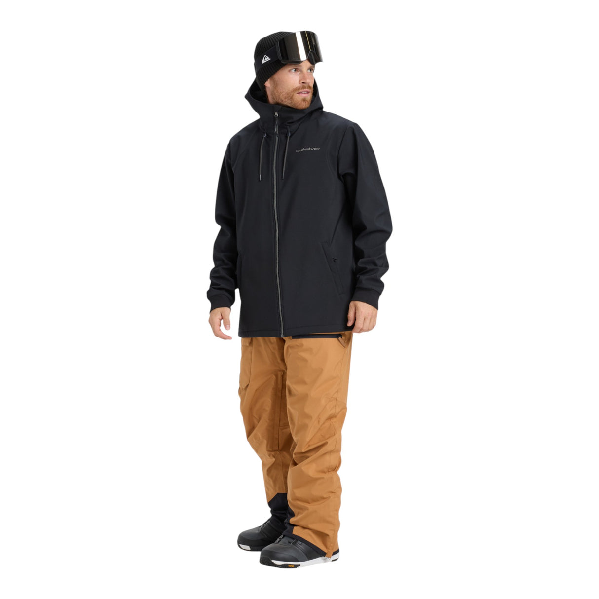 Quiksilver Men's Live For The Dream Softshell Jacket True Black / Small-True Black / Medium-True Black / Large-True Black / X-Large #- 53 Degrees North 