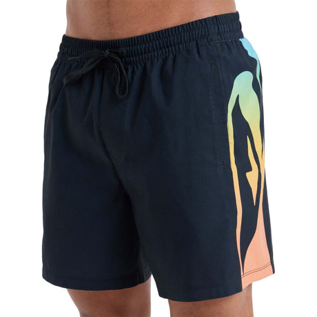 Quiksilver Men's Everyday Holmes Volley 16 Swim Shorts Black Holmes / Small-Black Holmes / Medium-Black Holmes / Large-Black Holmes / X-Large-Black Holmes / XX-Large #- 53 Degrees North 