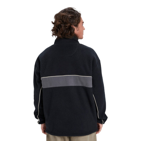 Quiksilver Men's Omni Sherpa Fleece True Black / Small-True Black / Medium-True Black / Large-True Black / X-Large #- 53 Degrees North 