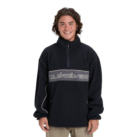 Quiksilver Men's Omni Sherpa Fleece True Black / Small-True Black / Medium-True Black / Large-True Black / X-Large #- 53 Degrees North 