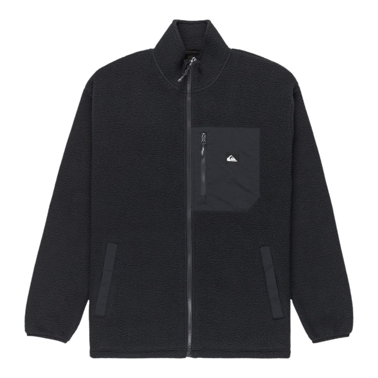 Quiksilver Men's Clean Coast Full Zip Fleece True Black / Small-True Black / Medium-True Black / Large-True Black / X-Large #- 53 Degrees North 