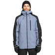 Quiksilver Men's Mission Block Ski Jacket Flint Stone / Small-Flint Stone / Medium-Flint Stone / Large-Flint Stone / X-Large #- 53 Degrees North 