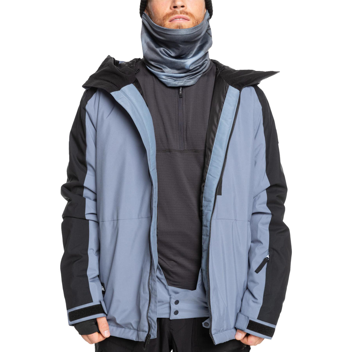 Quiksilver Men's Mission Block Ski Jacket Flint Stone / Small-Flint Stone / Medium-Flint Stone / Large-Flint Stone / X-Large #- 53 Degrees North 