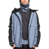 Quiksilver Men's Mission Block Ski Jacket Flint Stone / Small-Flint Stone / Medium-Flint Stone / Large-Flint Stone / X-Large #- 53 Degrees North 