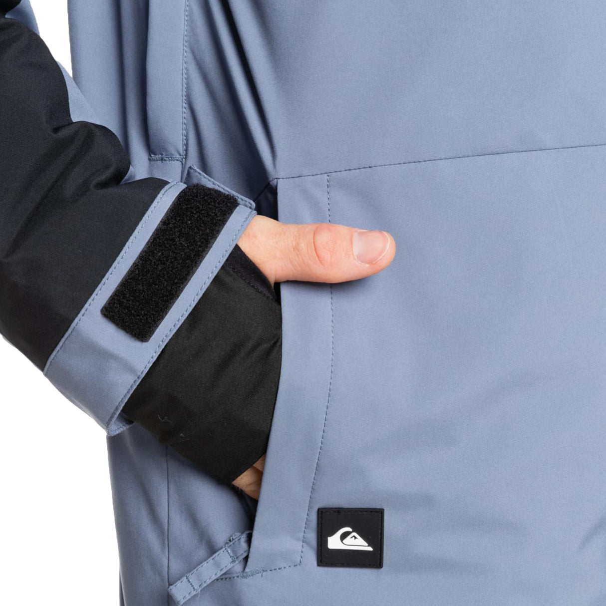 Quiksilver Men's Mission Block Ski Jacket Flint Stone / Small-Flint Stone / Medium-Flint Stone / Large-Flint Stone / X-Large #- 53 Degrees North 