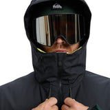 Quiksilver Men's Sycamore Block Jacket True Black / Small-True Black / Medium-True Black / Large-True Black / X-Large #- 53 Degrees North 