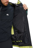 Quiksilver Men's Sycamore Block Jacket True Black / Small-True Black / Medium-True Black / Large-True Black / X-Large #- 53 Degrees North 