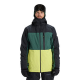 Quiksilver Men's Sycamore Block Jacket True Black / Small-True Black / Medium-True Black / Large-True Black / X-Large #- 53 Degrees North 