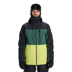 Quiksilver Men's Sycamore Block Jacket True Black / Small-True Black / Medium-True Black / Large-True Black / X-Large #- 53 Degrees North 