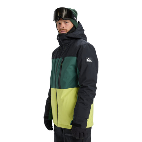 Quiksilver Men's Sycamore Block Jacket True Black / Small-True Black / Medium-True Black / Large-True Black / X-Large #- 53 Degrees North 