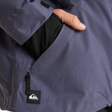 Quiksilver Men's Forever Stretch GORE-TEX Jacket Graystone / Small-Graystone / Medium-Graystone / Large-Graystone / X-Large #- 53 Degrees North 