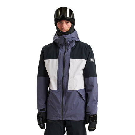 Quiksilver Men's Forever Stretch GORE-TEX Jacket Graystone / Small-Graystone / Medium-Graystone / Large-Graystone / X-Large #- 53 Degrees North 