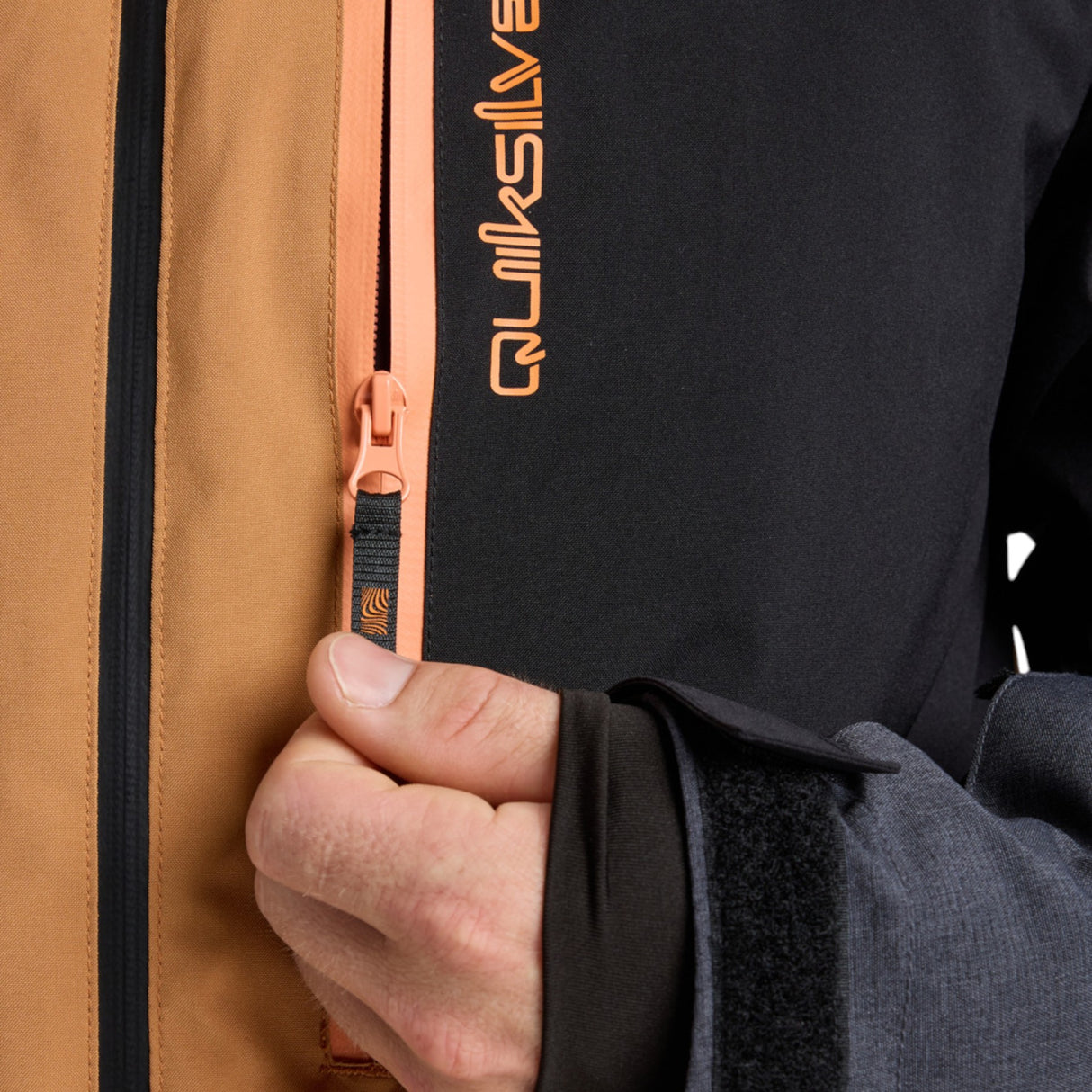 Quiksilver Men's Dawson Jacket True Black / Small-True Black / Medium-True Black / Large-True Black / X-Large-Trekking Green / Small #- 53 Degrees North 