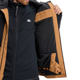 Quiksilver Men's Dawson Jacket True Black / Small-True Black / Medium-True Black / Large-True Black / X-Large-Trekking Green / Small #- 53 Degrees North 