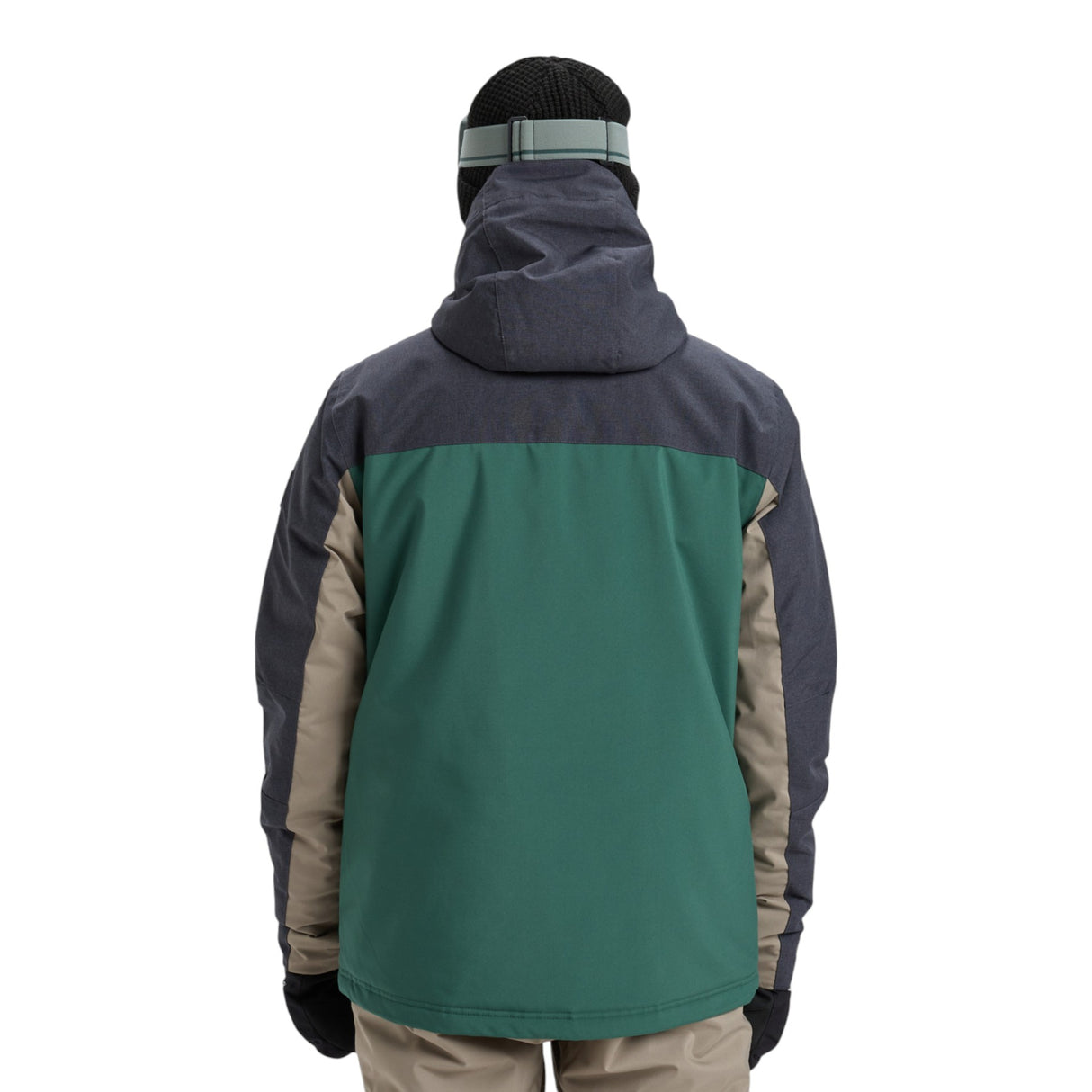 Quiksilver Men's Dawson Jacket True Black / Small-True Black / Medium-True Black / Large-True Black / X-Large-Trekking Green / Small #- 53 Degrees North 