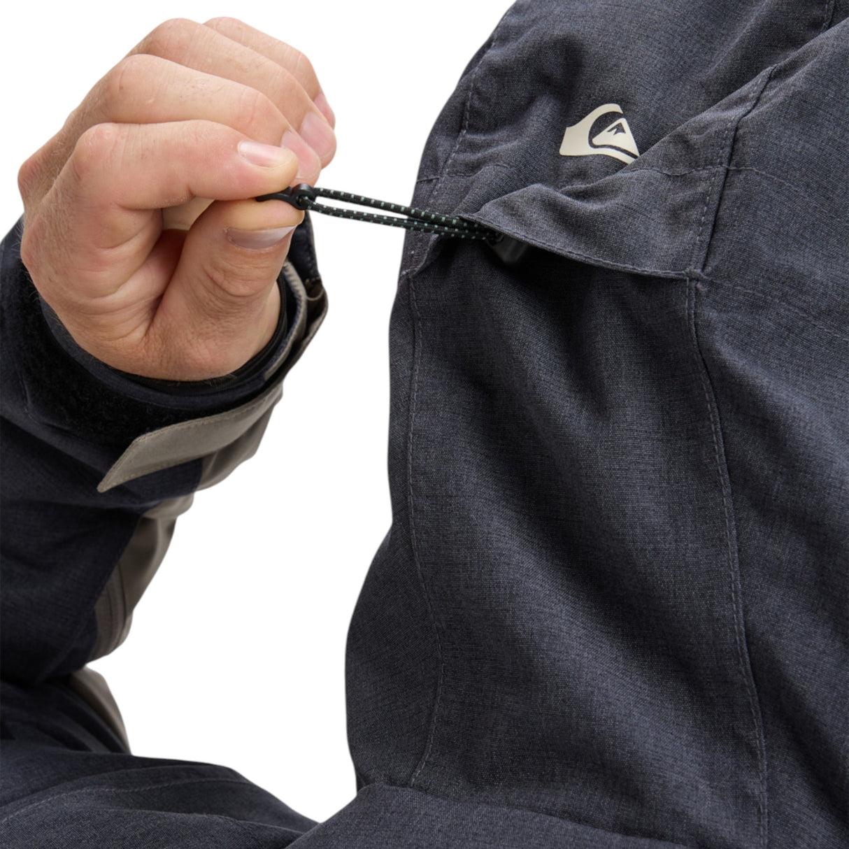 Quiksilver Men's Dawson Jacket True Black / Small-True Black / Medium-True Black / Large-True Black / X-Large-Trekking Green / Small #- 53 Degrees North 