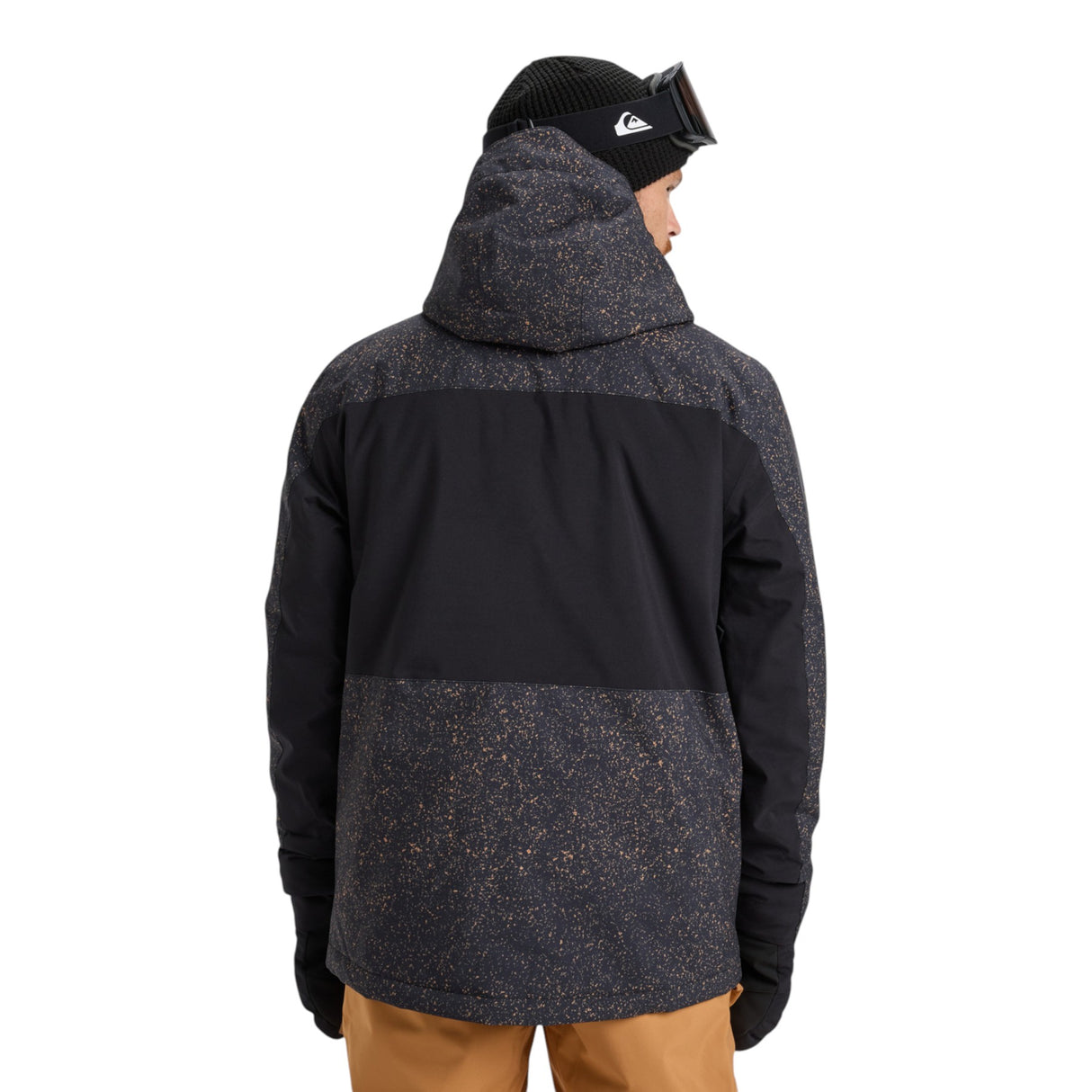 Quiksilver Men's Sycamore Printed Jacket Mountain Static True Black / Small-Mountain Static True Black / Medium-Mountain Static True Black / Large-Mountain Static True Black / X-Large #- 53 Degrees North 