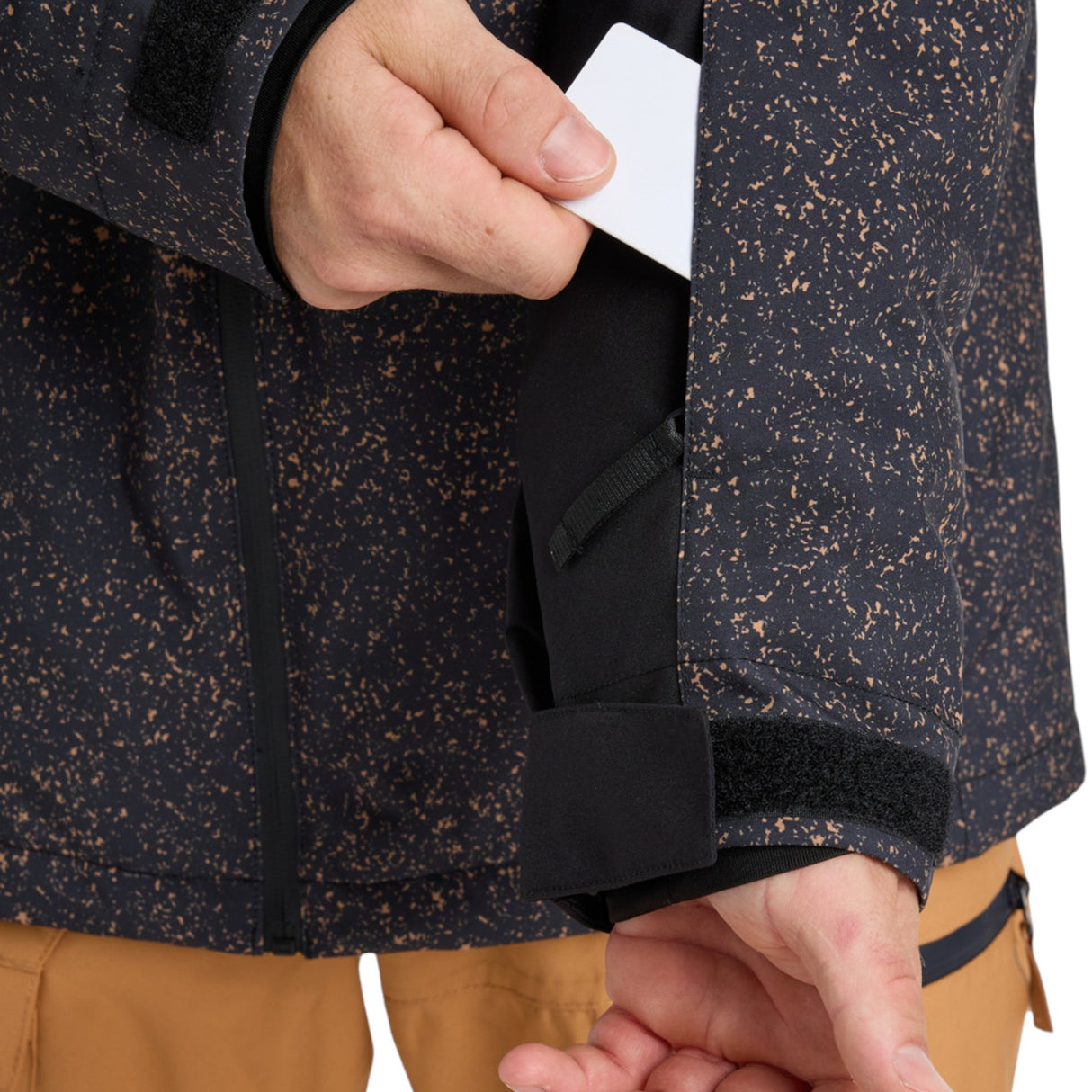 Quiksilver Men's Sycamore Printed Jacket Mountain Static True Black / Small-Mountain Static True Black / Medium-Mountain Static True Black / Large-Mountain Static True Black / X-Large #- 53 Degrees North 