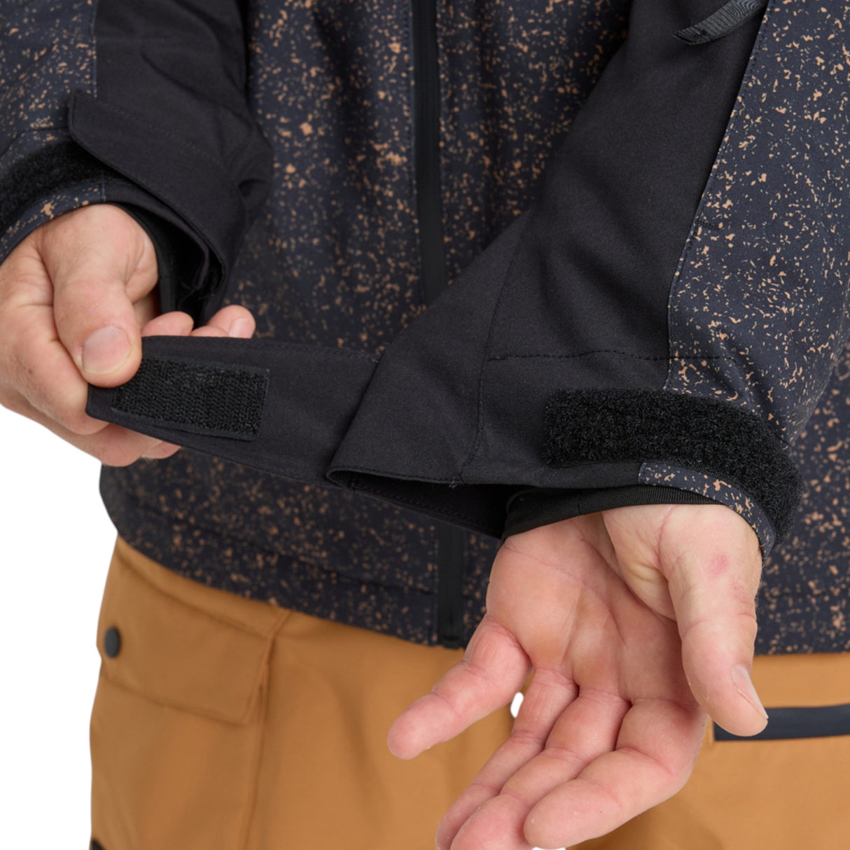 Quiksilver Men's Sycamore Printed Jacket Mountain Static True Black / Small-Mountain Static True Black / Medium-Mountain Static True Black / Large-Mountain Static True Black / X-Large #- 53 Degrees North 