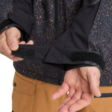 Quiksilver Men's Sycamore Printed Jacket Mountain Static True Black / Small-Mountain Static True Black / Medium-Mountain Static True Black / Large-Mountain Static True Black / X-Large #- 53 Degrees North 