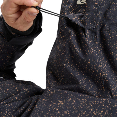 Quiksilver Men's Sycamore Printed Jacket Mountain Static True Black / Small-Mountain Static True Black / Medium-Mountain Static True Black / Large-Mountain Static True Black / X-Large #- 53 Degrees North 