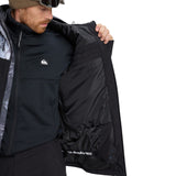 Quiksilver Men's Sycamore Printed Jacket Mountain Static True Black / Small-Mountain Static True Black / Medium-Mountain Static True Black / Large-Mountain Static True Black / X-Large #- 53 Degrees North 
