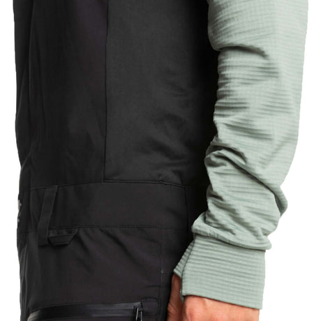 Quiksilver Men's Utility Bib True Black / Small-True Black / Medium-True Black / Large-True Black / X-Large #- 53 Degrees North 
