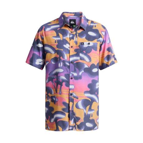 Quiksilver Men's Safe Paradise Shirt Vintage Violet Biophilia / Small-Vintage Violet Biophilia / Medium-Vintage Violet Biophilia / Large-Vintage Violet Biophilia / X-Large #- 53 Degrees North 