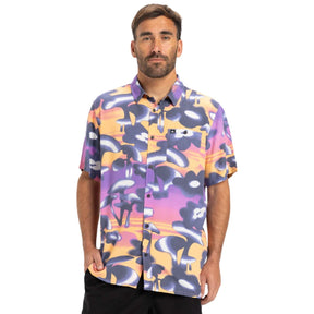Quiksilver Men's Safe Paradise Shirt Vintage Violet Biophilia / Small-Vintage Violet Biophilia / Medium-Vintage Violet Biophilia / Large-Vintage Violet Biophilia / X-Large #- 53 Degrees North 