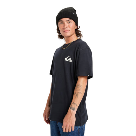 Quiksilver Men's EV Mini Logo T-Shirt True Black / Small-True Black / Medium-True Black / Large-True Black / X-Large #- 53 Degrees North 