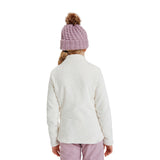 Roxy Girls' Igloo Fleece Whisper White Big Flower Emboss / Age 7-8-Whisper White Big Flower Emboss / Age 9-10-Whisper White Big Flower Emboss / Age 11-12-Whisper White Big Flower Emboss / Age 13-14-Whisper White Big Flower Emboss / Age 15-16 #- 53 Degrees North 