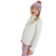 Roxy Girls' Igloo Fleece Whisper White Big Flower Emboss / Age 7-8-Whisper White Big Flower Emboss / Age 9-10-Whisper White Big Flower Emboss / Age 11-12-Whisper White Big Flower Emboss / Age 13-14-Whisper White Big Flower Emboss / Age 15-16 #- 53 Degrees North 