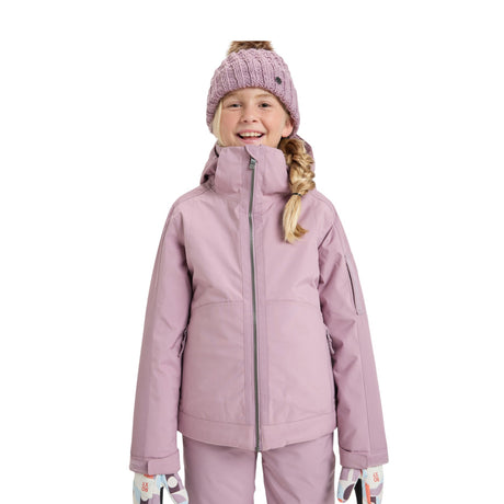 Roxy Girls' Meade Ski Jacket Discreet Mauve / Age 7-8-Discreet Mauve / Age 9-10-Discreet Mauve / Age 11-12-Discreet Mauve / Age 13-14-Discreet Mauve / Age 15-16 #- 53 Degrees North 
