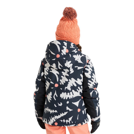 Roxy Girls' Free Jet Ski Jacket True Black Big Flower / Age 7-8-True Black Big Flower / Age 9-10-True Black Big Flower / Age 11-12-True Black Big Flower / Age 13-14-True Black Big Flower / Age 15-16 #- 53 Degrees North 