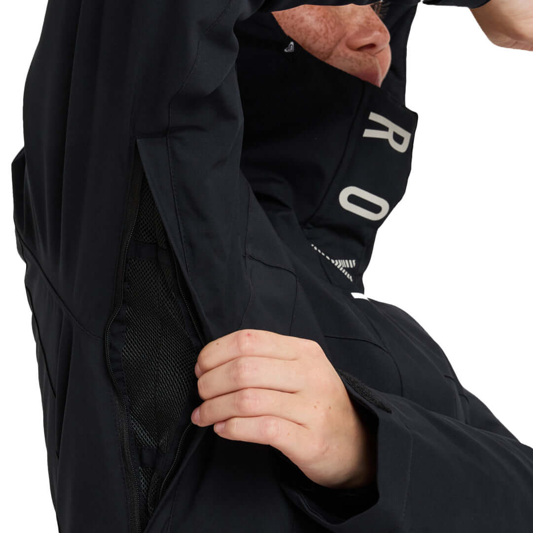 Roxy Women's Galaxy Ski Jacket True Black Roxy Roxy Summit / X-Small-True Black Roxy Roxy Summit / Small-True Black Roxy Roxy Summit / Medium-True Black Roxy Roxy Summit / Large-True Black Roxy Roxy Summit / X-Large #- 53 Degrees North 