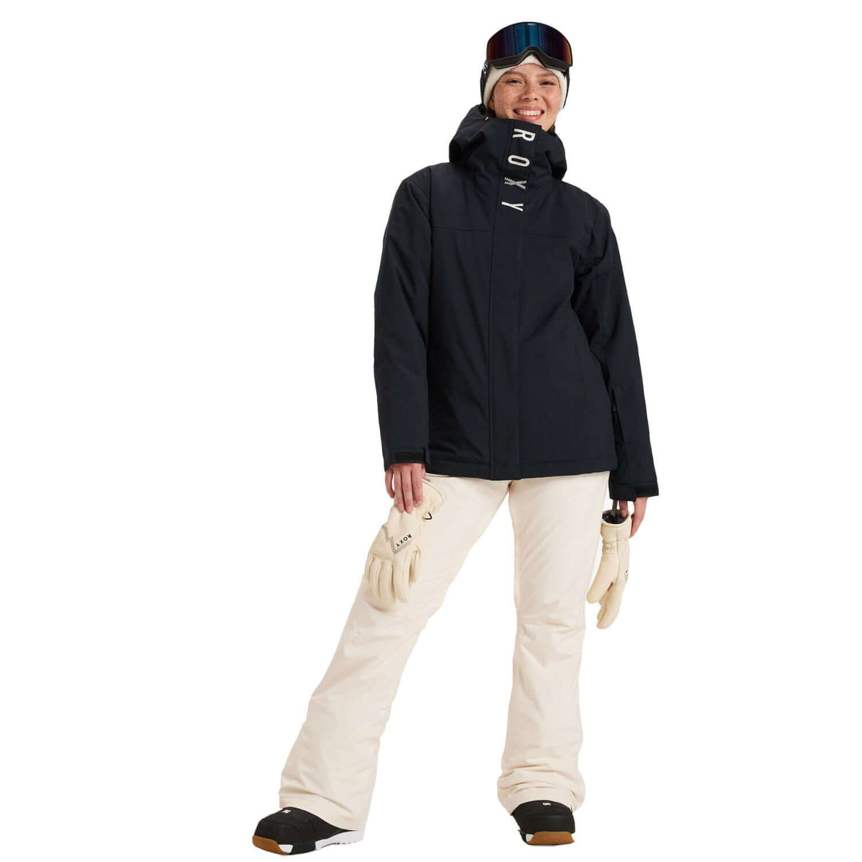 Roxy Women's Galaxy Ski Jacket True Black Roxy Roxy Summit / X-Small-True Black Roxy Roxy Summit / Small-True Black Roxy Roxy Summit / Medium-True Black Roxy Roxy Summit / Large-True Black Roxy Roxy Summit / X-Large #- 53 Degrees North 