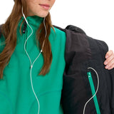 Roxy Women's Alofted Puffy Ski Jacket True Black Big Dots / X-Small-True Black Big Dots / Small-True Black Big Dots / Medium-True Black Big Dots / Large #- 53 Degrees North 