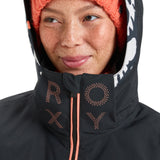 Roxy Women's Free Jet Ski Jacket True Black Big Flower / X-Small-True Black Big Flower / Small-True Black Big Flower / Medium-True Black Big Flower / Large-True Black Big Flower / X-Large #- 53 Degrees North 