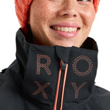 Roxy Women's Free Jet Ski Jacket True Black Big Flower / X-Small-True Black Big Flower / Small-True Black Big Flower / Medium-True Black Big Flower / Large-True Black Big Flower / X-Large #- 53 Degrees North 