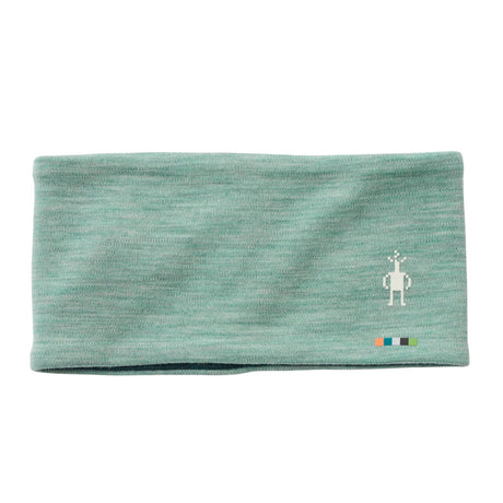 Smartwool Thermal Merino Reversible Headband Black-Arctic Green/Twilight Blue #- 53 Degrees North 