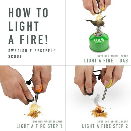 Light My Fire Firelighting Kit Sandy Green/Cocoshell-Hazy Blue/Rusty Orange - 53 Degrees North 
